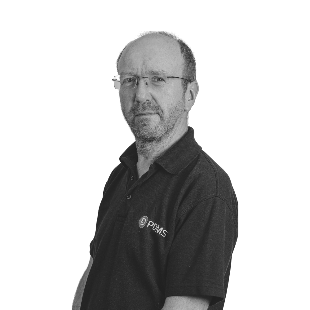 Black and white headshot of Steve Callaghan