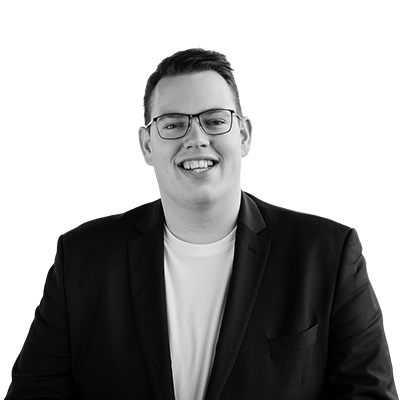 A headshot of PDMS employee Nick Collins