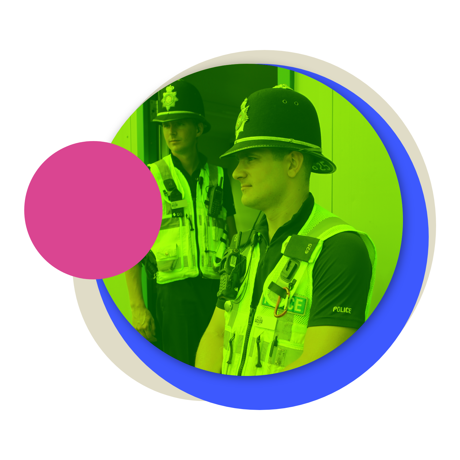 An image of two police officers in their uniform