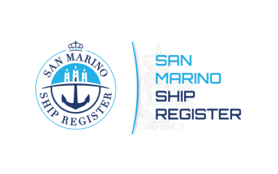 A copy of the San Marino Ship Register logo