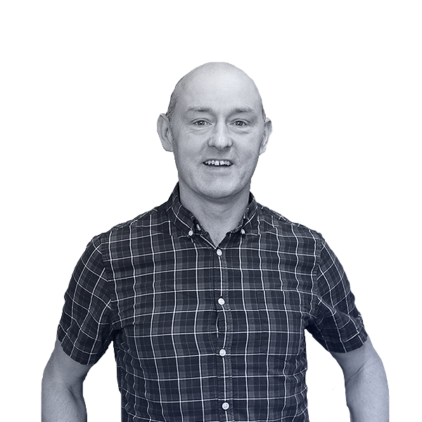 A headshot of PDMS employee Lewis Veale