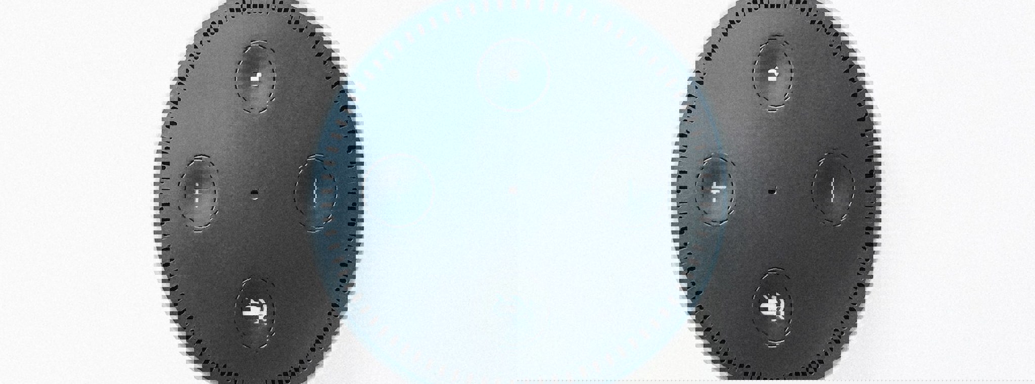 A picture of an Amazon Alexa device