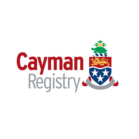 A logo from the Cayman Islands Registry 