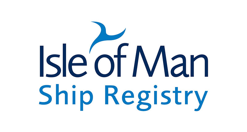 an image of the isle of man ship registry logo