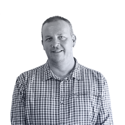 A headshot of PDMS employee Shane O'Mahoney