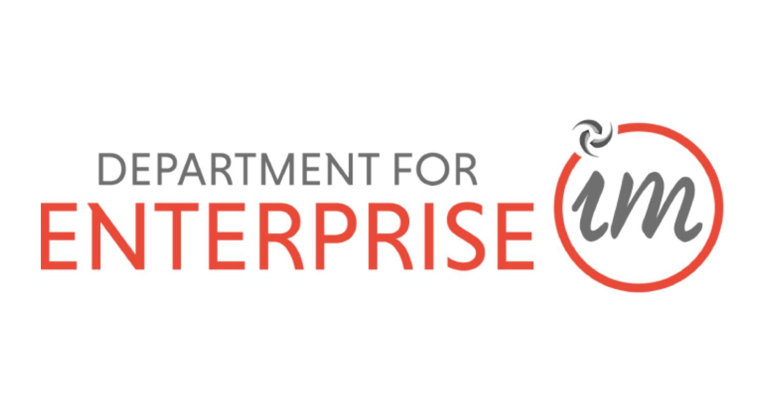 Isle of Man Department for Enterprise logo