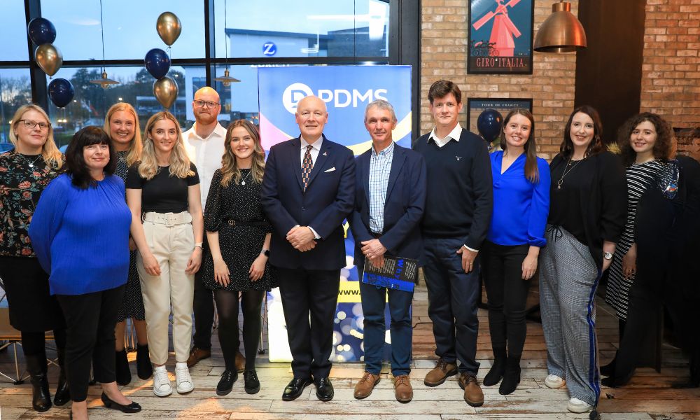 PDMS staff posing for a photo with the Lieutenant Governor