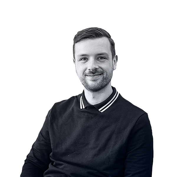 A headshot of PDMS employee Ellis Aitken