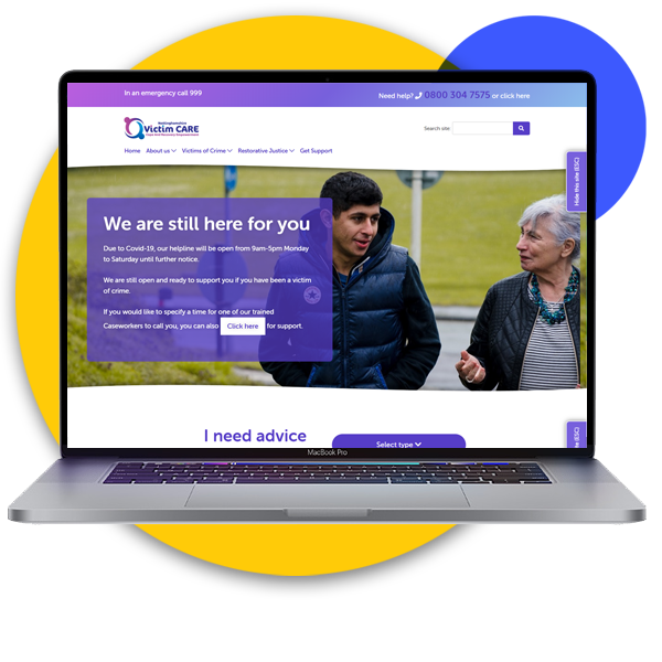 An image of a Police Website that PDMS built