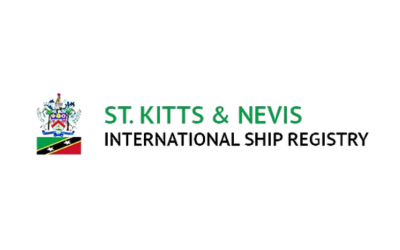 A copy of the St Kitts and Nevis International Ship Registry logo