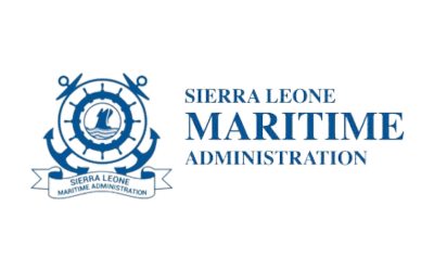 A copy of the Sierra Leone Maritime Administration logo