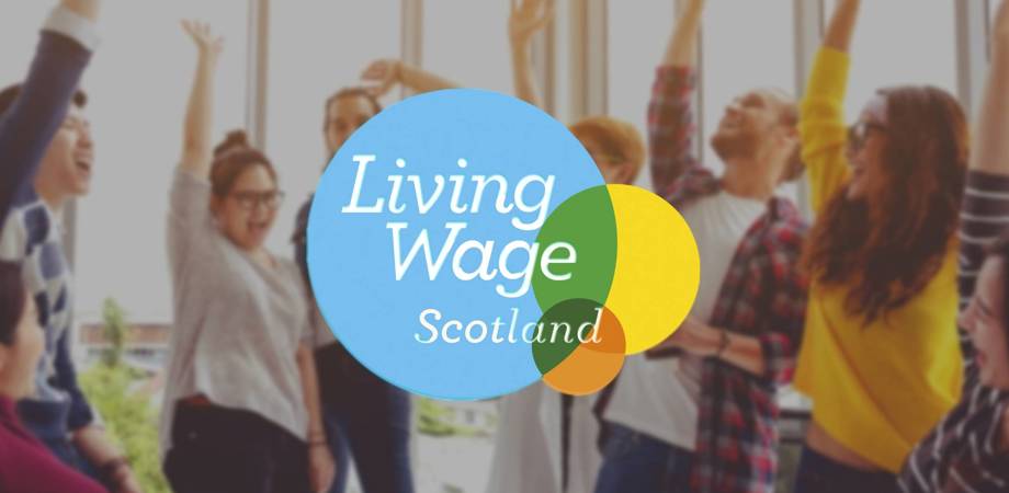 An image of the Living Wage Scotland logo