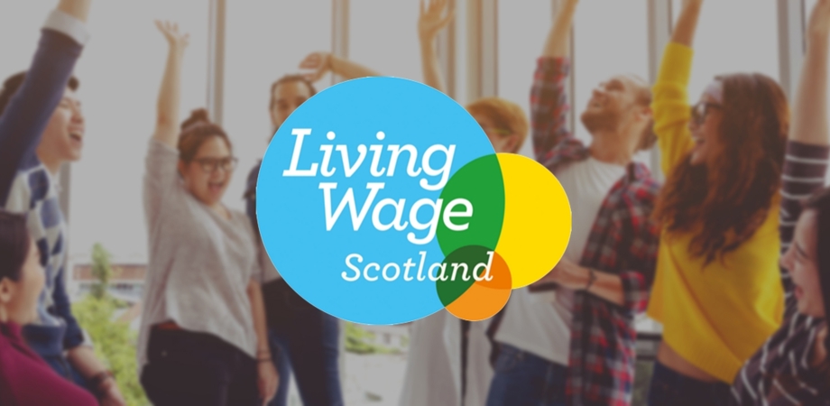 An image of the Living Wage Scotland logo