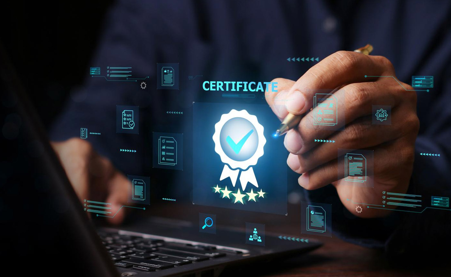 Digital Certificate concept, international standard