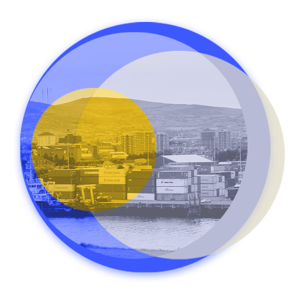 An image of a dockyard