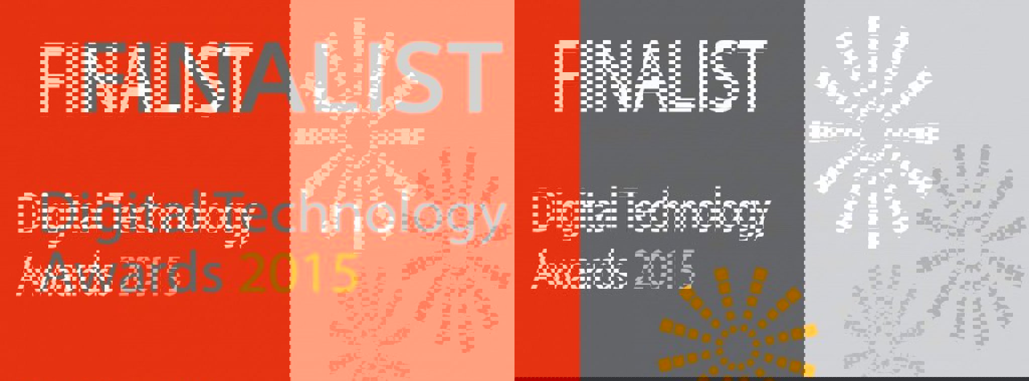 Finalist graphic for the ScotlandIS Digital Technology Awards 2015