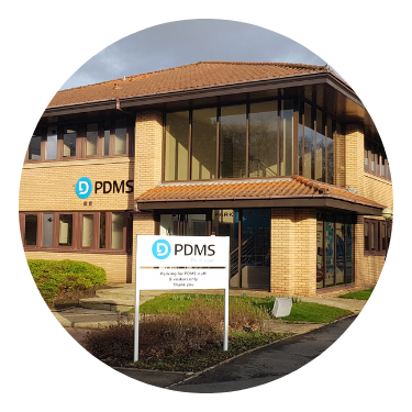 PDMS office in Academy Park in Glasgow
