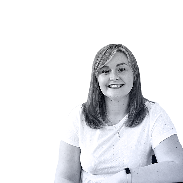 A headshot of PDMS employee Claire Welsh