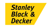 A copy of the Stanley Black & Decker logo