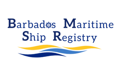 A copy of the Barbados Maritime Ship Registry logo