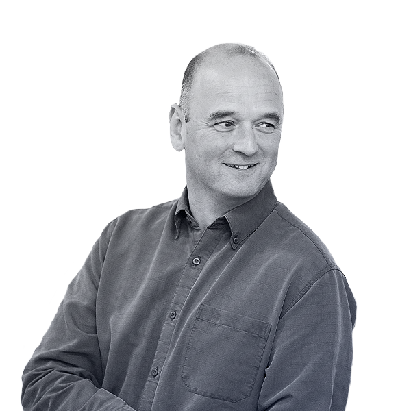 A headshot of PDMS employee Tim Nicholson