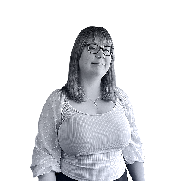 A headshot of PDMS employee Sophie Allen